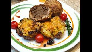 Шартанчики с паштетом и картофель запечённый оригинальным способом.