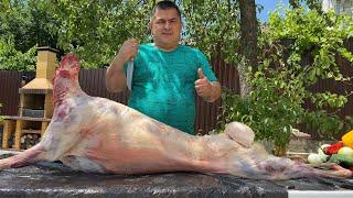 БАРАН С ОВОЩАМИ В ПИВЕ / РЕЦЕПТ БЛЮДА В КАЗАНЕ / ХАШЛАМА С ПИВОМ. Как приготовить мясо.