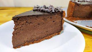 ШОКОЛАДНЫЙ творожный ЧИЗКЕЙК - ПОТРЯСАЮЩИЙ ВКУС. Для ЛЮБИТЕЛЕЙ творожных ДЕСЕРТОВ