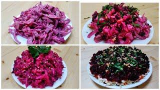 4 новых и ПОТРЯСАЮЩЕ вкусных САЛАТОВ из обычной СВЕКЛЫ, подойдут на КАЖДЫЙ ДЕНЬ и ПРАЗДНИЧНЫЙ стол