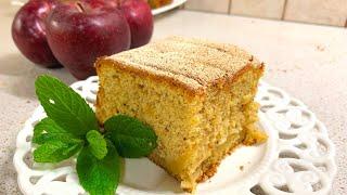 У ВАС ЕСТЬ 3 ЯБЛОКА И 10 МИНУТ ВРЕМЕНИ?  БЫСТРЫЙ РЕЦЕПТ НЕЖНОГО ЯБЛОЧНОГО ПИРОГА | ароматная выпечка