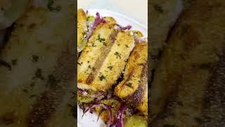 SALMONE PATATE E CIPOLLE IN FRIGGITRICE AD ARIA Ricetta Facile - Fatto in Casa da Benedetta #shorts