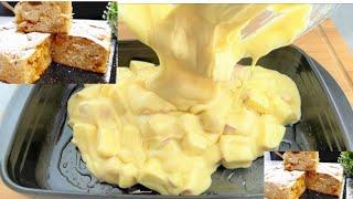 Яблочный пирог, тающий во рту! Все ищут этот рецепт! Просто и вкусно! ОСОН КАМХАРЖ ПИРОГ 5 МИНУТДА