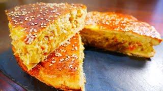 РЫБНЫЙ ПИРОГ из консервов! Тесто простой рецепт, выпечка к чаю!