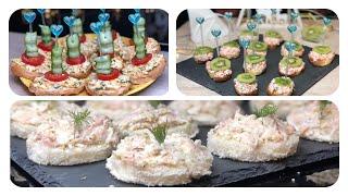 Бутерброды на любой праздник | Бюджетные бутерброды | Блюда на Новый Год 2022 | Рецепты просто