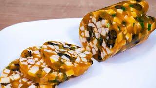 КОЛБАСА из ТЫКВЫ. Не ожидала, что будет ТАК ВКУСНО!