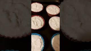 творожно - кокосовые кексы с шоколадом #shorts #ппвыпечка #кексырецепт #творожныекексы #творожные