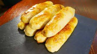 Пирожки - Трубочки ПОТРЯСАЮЩЕЕ ТЕСТО - ТОНКОЕ как лист бумаги с яблоками и грушами!