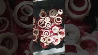 мясо по французски #мясовдуховке#свинина#мясо#грибы#блюдавдуховке#врек#врекомендации