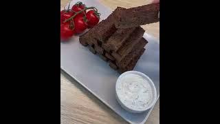 Рецепты приготовления. Чесночные гренки????????????#закуска #блюдо #приготовить #рецепты #салат