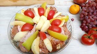 ЭТО БЛЮДО ЕДЯТ ВСЕ С ЛЮБОВЬЮ! ШИКАРНЫЙ УЖИН ИЗ ПРОСТЫХ ПРОДУКТОВ! ГОЛЕНЬ В ДУХОВКЕ! КУРИНЫЙ НОЖКИ