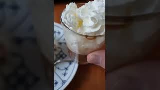 Sahnehaube für Kuchen