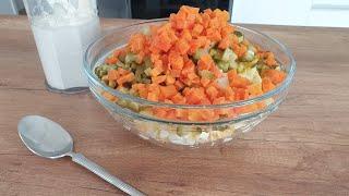 ЛЮБИМЫЙ САЛАТ на НОВЫЙ ГОД 2021.  САМЫЙ ВКУСНЫЙ САЛАТ ОЛИВЬЕ.