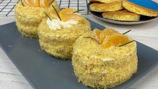 К ЧАЮ Я больше в магазине Не Покупаю! Быстрый и простой Рецепт Пирожных!