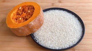 大米別蒸米飯了，加1塊南瓜，秋天我家經常這樣吃，出鍋瞬間搶光，【麗麗廚房】，#南瓜的做法，#南瓜料理，#南瓜食譜，#家常菜，#美食，#cooking，#food，#Recipe