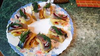 Закуска на Праздничный стол 2022 Бюджетный и Простой рецепт новогоднего блюда.