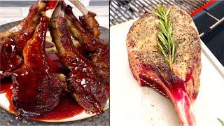 Приготовление Лучшего Стейка из Говяжьих Отбивных || Бараньи Отбивные