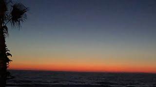 Заход солнца