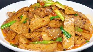 香乾和五花肉最好吃的做法，我家一周吃8頓，汁香味濃好吃又下飯，【天天相見廚房阿鵬哥】，#五花肉料理，#五花肉食譜，#五花肉的做法，#cooking，#家常菜，#like，#food ，#recipe