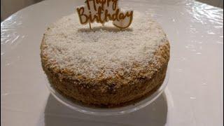 Бисквитный торт. Способ приготовления. Вариант видео с некоторыми спецэффектами (2023)