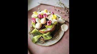 МК????Песочные ГНЕЗДА и ЦЫПЛЯТА из Зефира от Натальи Шушаково????Sand Nests and Chicks made of Zefir