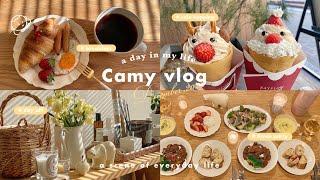 ［ vlog ］時には自分へのご褒美も忘れない大人の一人暮らし???????????? |早めのクリスマスパーティー | tower購入品|カフェ巡りetc.