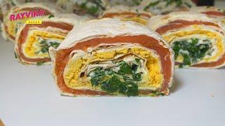 ОРИГИНАЛЬНО И ВКУСНО! Новый Год без них невозможен. Рецепт Лучшая закуска из лаваша, рулет с рыбой.
