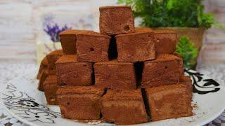 Маршмеллоу шоколадный рецепт. МЯГКИЕ и ПРУЖИНИСТЫЕ зефирки. ВСЕ БУДУТ В ВОСТОРГЕ!!!