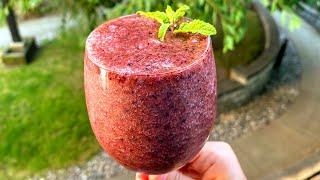 Фруктовый Смузи.Что приготовить на завтрак? Витаминный коктейль. Быстрый завтрак. Как готовить смузи