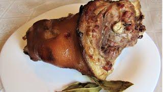 ВКУСНЕЙШАЯ Свиная Рулька, Запечённая в ДУХОВКЕ! Секрет в МАРИНАДЕ! Roasted Pork