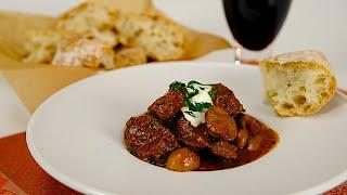 Рагу из говядины по-венгерски, Паприкаш с грибами.  Тонкости приготовления.