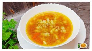 СУП с перловкой/Перловая крупа СЕКРЕТ приготовления/Перловая каша назавтрак/Блюдо из ПЕРЛОВКИ рецепт