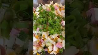 Правильная окрошка