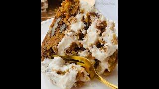 Морковный торт