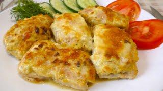 КУРИНЫЕ РУЛЕТИКИ Невероятно вкусный  и быстрый рецепт куриного филе в духовке Вкусный ужин