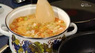 Испанская кухня: похлебка Потахе и паэлья с грибами | Простые видео рецепты здорового питания