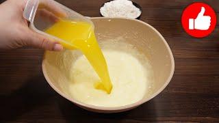 Быстрый пирог! Эта выпечка в мультиварке Всегда получается вкусно! Пирог два апельсина к чаю