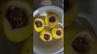 АЙВА ФАРШИРОВАННАЯ С МЕДОМ С ГРЕЦКИМ ОРЕХОМ ,С ЧЕРНОСЛИВОМ ,КУРАГОЙ ! ДЕСЕРТ ВЫСШЕГО КЛАССА!