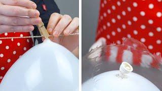 Это Волшебно: Подвешиваю Шарик на Веревке для Чудесного Результата | Торт "Снежный Шар"