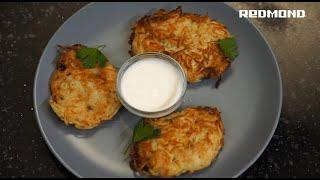 Драники картофельные. Классический рецепт в мультиварке REDMOND RMC-M902