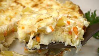 Ужин из серии рецептов "для тех кто работает допоздна" или все сложили и забыли (горячее и салат)