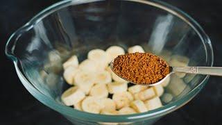 Взбей бананы с кофе и ты будешь в шоке от результата! Очень вкусный рецепт блинов