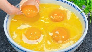 玉米面中打4個雞蛋，教你神仙吃法，不用蒸不油炸，酥脆鬆軟咸香，【麗麗廚房】，#豆腐餡餅的做法，#豆腐餡餅料理，#豆腐餡餅食譜，#家常菜，#美食，#cooking，#food，#Recipe，#玉米餅