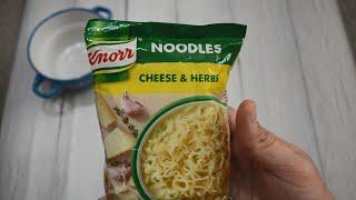 #249: ЛАПША КНОРР СЫР И ТРАВЫ! KNORR NOODLES CHEESE & HERBS!