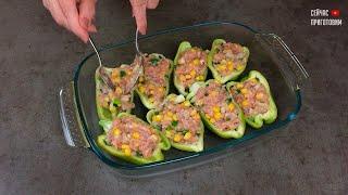 Безумно вкусно! И почему я раньше так не готовила, теперь этот рецепт перца у меня самый любимый