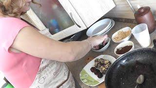 Пирожное порционное к кофе или чаю Рецепт быстрого приготовления. Portion cake quick cooking recipe