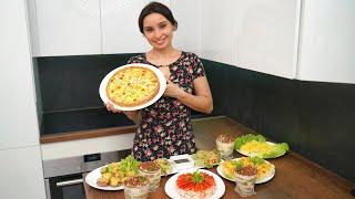 Праздничный стол на 8 Марта или День Рождения! КРАСИВЫЕ и ОЧЕНЬ вкусные блюда на праздник