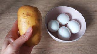 Вкусный, сытный ужин. Что приготовить из картошки и яиц? Рецепт из картошки / Рецепт из яиц