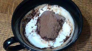 Рецепт кофе с мороженым. The recipe for coffee ice cream.