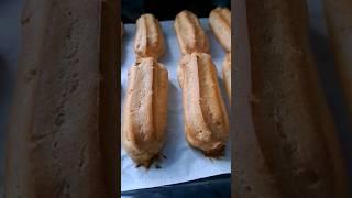 Ну очень вкусные эклеры! А вы знали что они так легко готовятся? #new #shortvideo #shorts